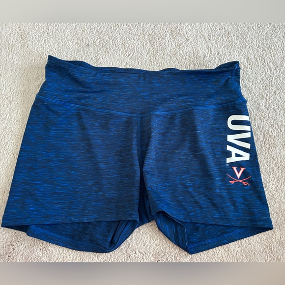 Women’s Athletic Short Collegiate UVA Size Large UVA University of Virginia - Picture 1 of 3